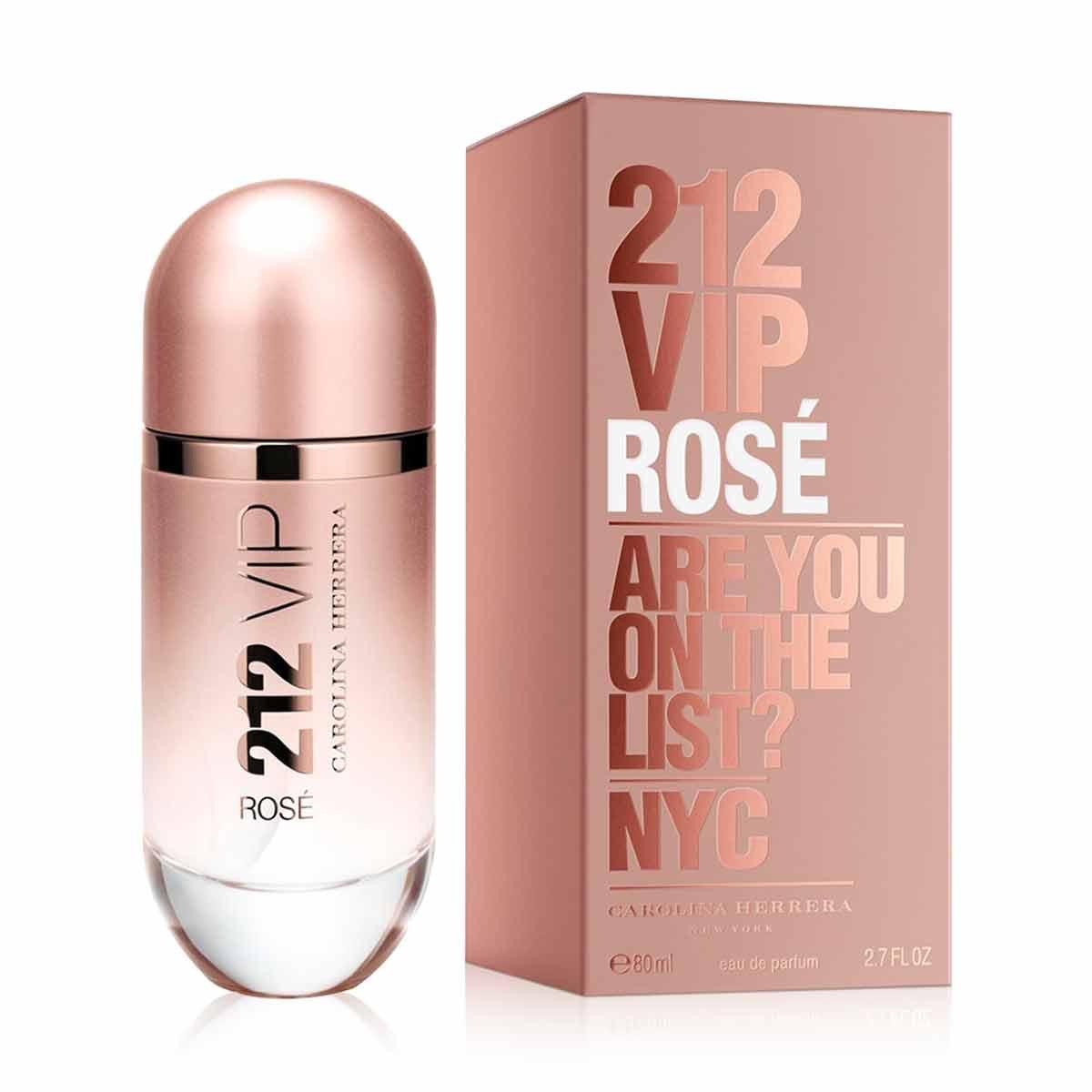 Carolina Herrera 212 VIP Rose Are You On The List NYC 80ml EDP for Women
